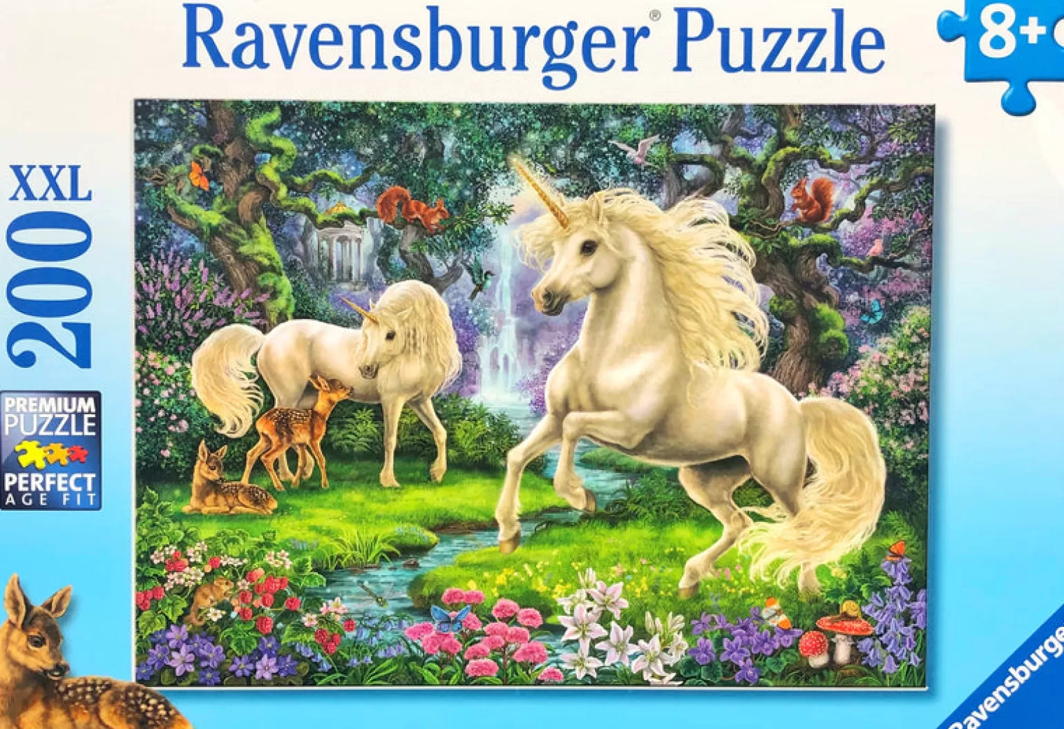 Ravensburger - Jigsaw Puzzle, 200 Pieces, Mystical Unicorns