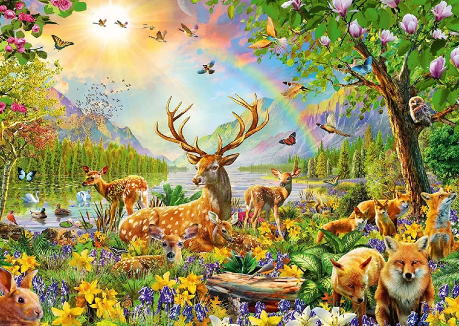 Ravensburger - Jigsaw Puzzle, 200 Pieces, Wonderful Wilderness