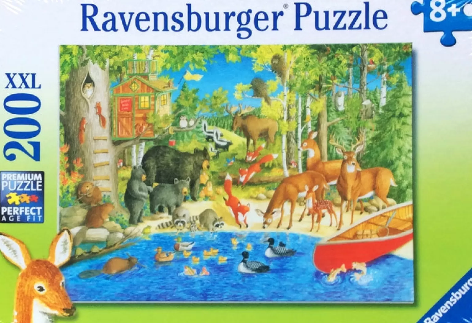 Ravensburger - Jigsaw Puzzle, 200 Pieces, Woodland Friends