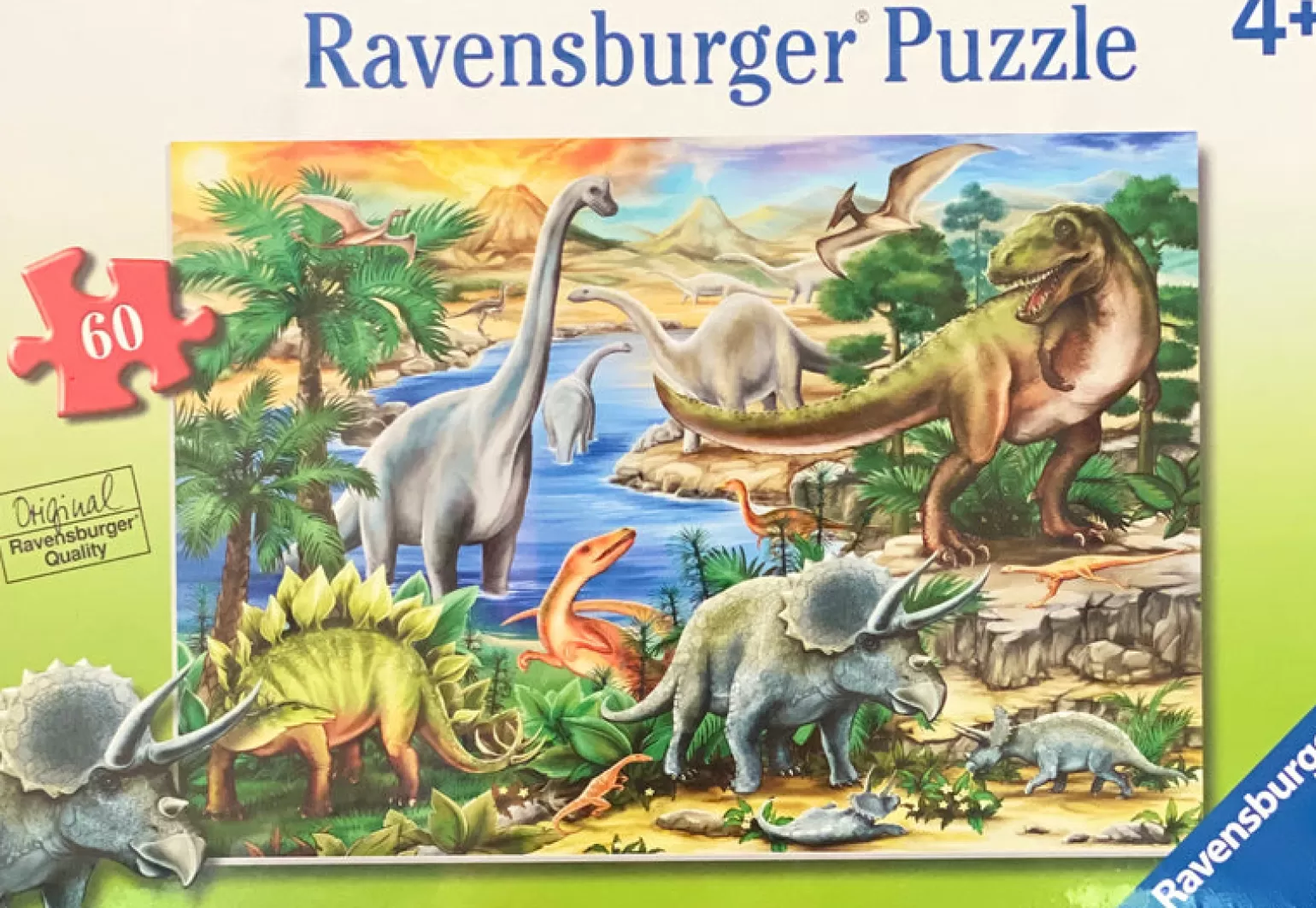 Ravensburger - Jigsaw Puzzle, 60 Pieces, Prehistoric Life