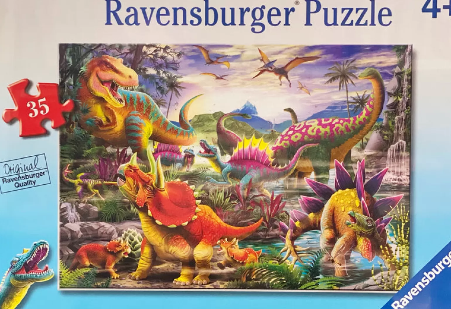 Ravensburger - T-Rex Terror Puzzle 35 Piece