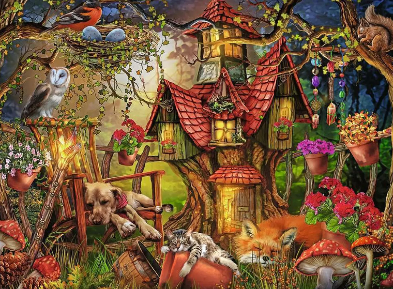 Ravensburger Puzzle 200 Pieces The Little Cottage