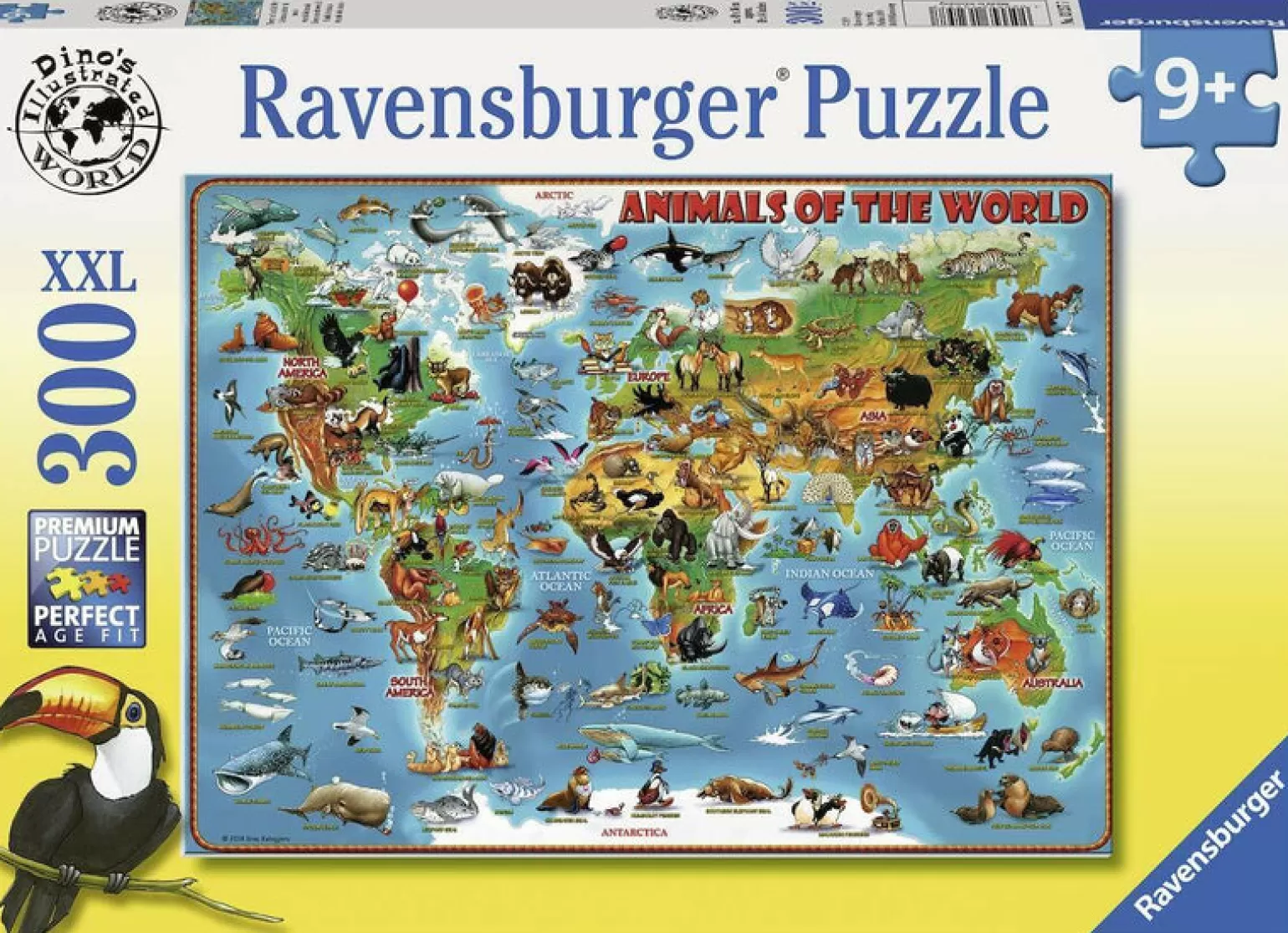 Ravensburger Puzzle 300 Pieces World Of Animals