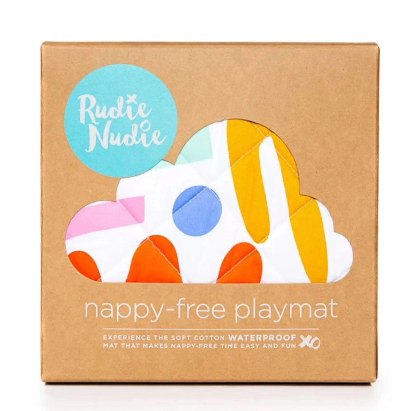 Nudie Rudie Rudie Nudie Waterproof Playmat In Pop Pip Pow