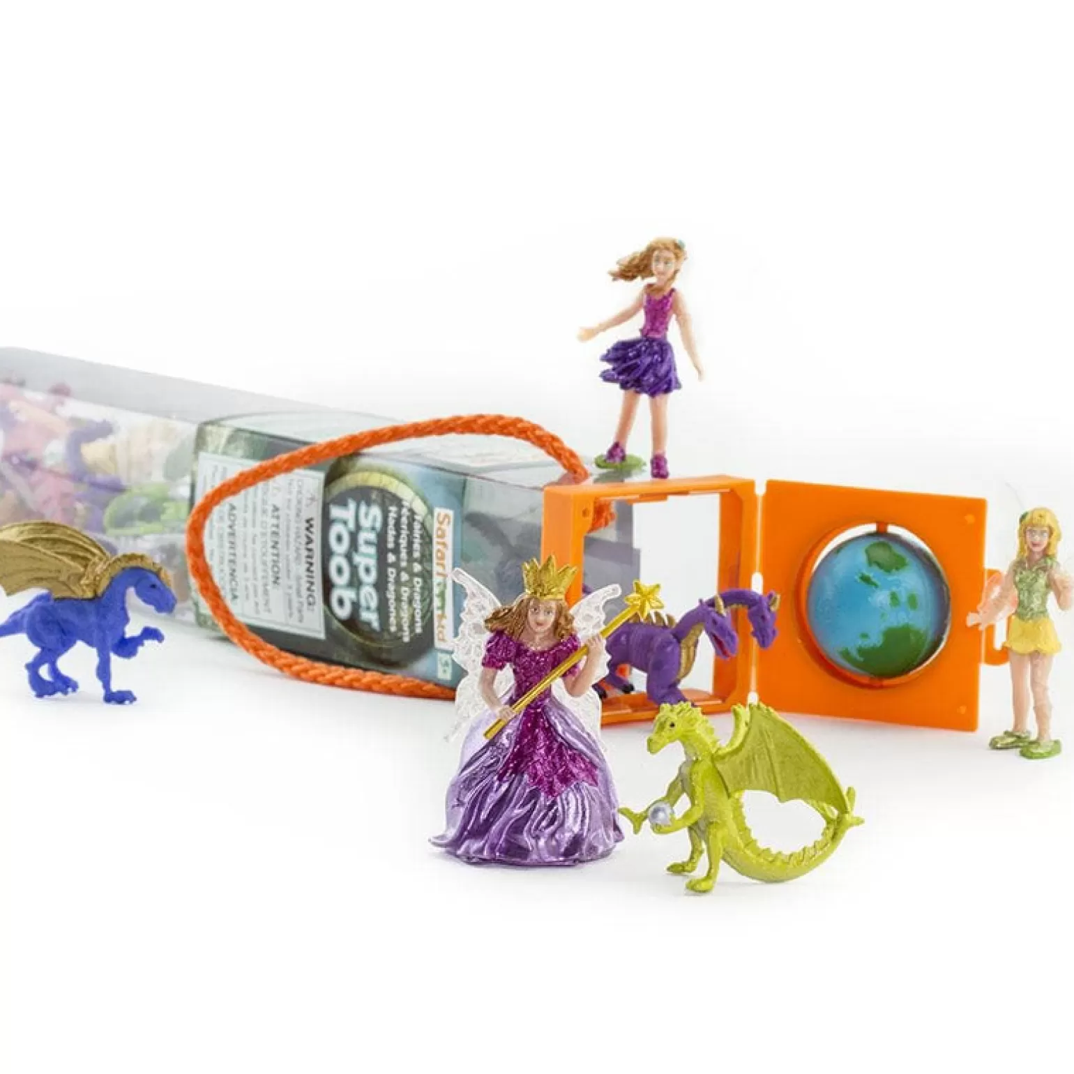 New Super Toob Fairies & Dragons Animals + Figurines