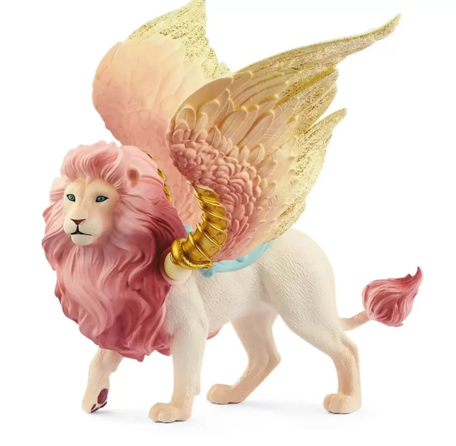 Cheap - Fairy In Flight On Winged Lion Animals + Figurines