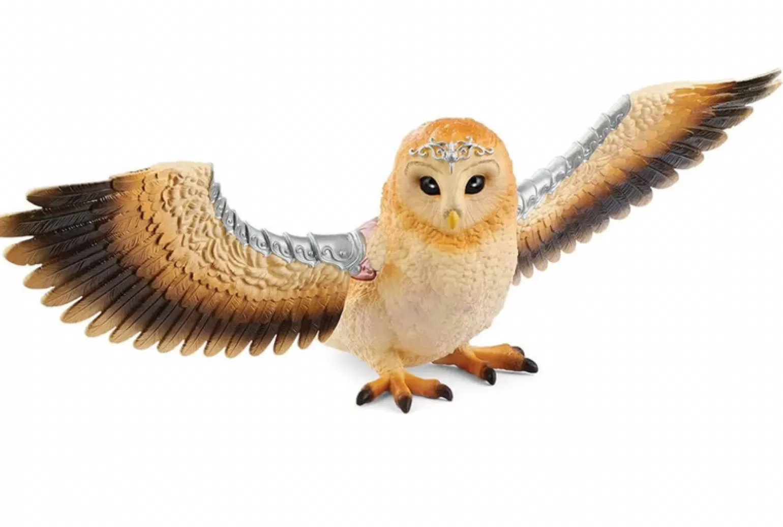 Hot - Fairy In Flight On Winged Owl Animals + Figurines