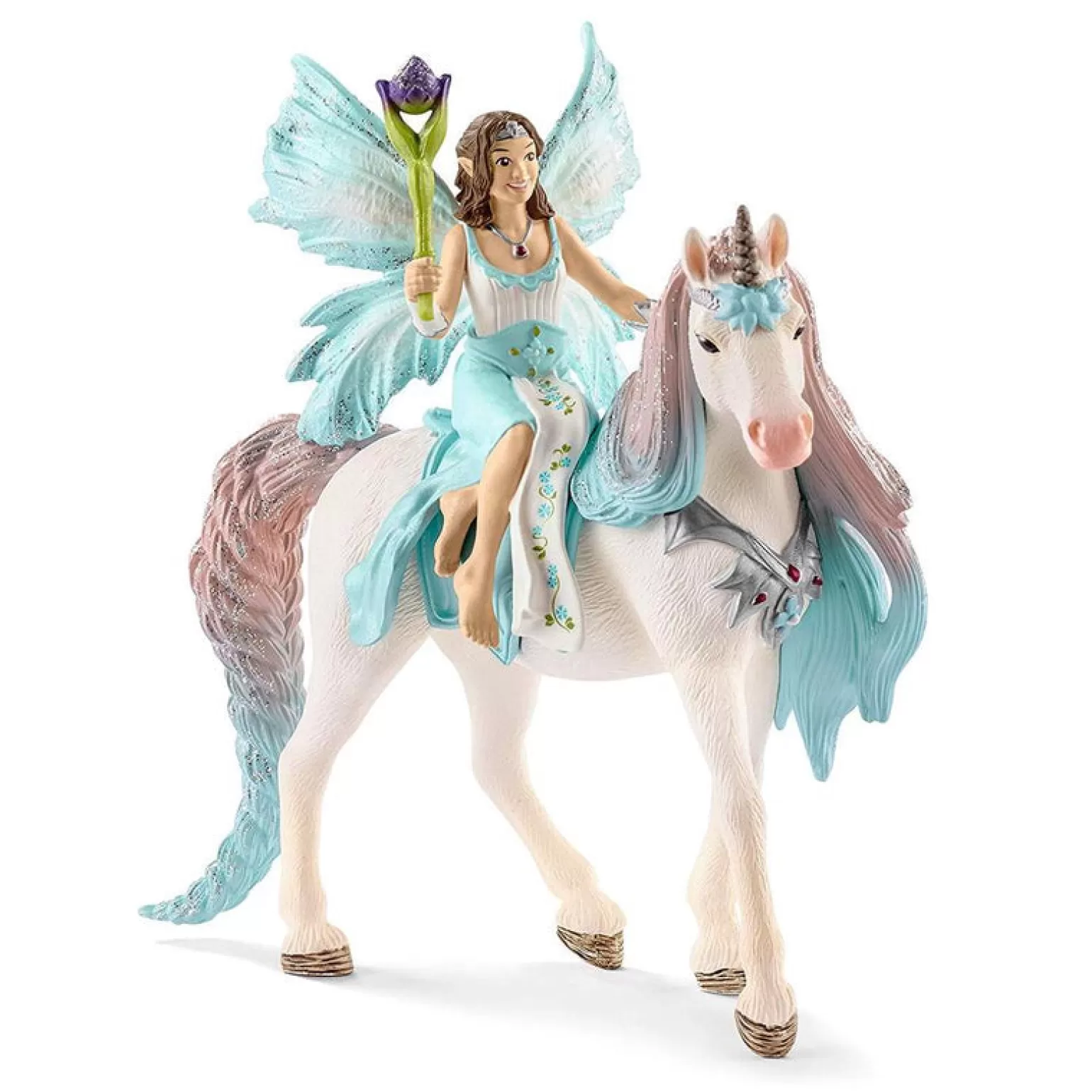 Flash Sale Bayala - Fairy Eyela With Princess Unicorn Animals + Figurines