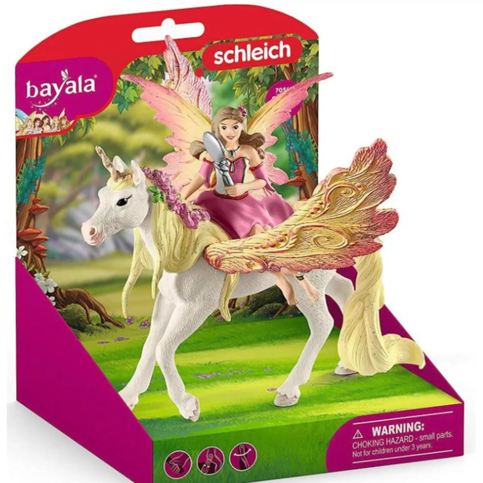 Online Bayala - Feya With Pegasus Unicorn Animals + Figurines