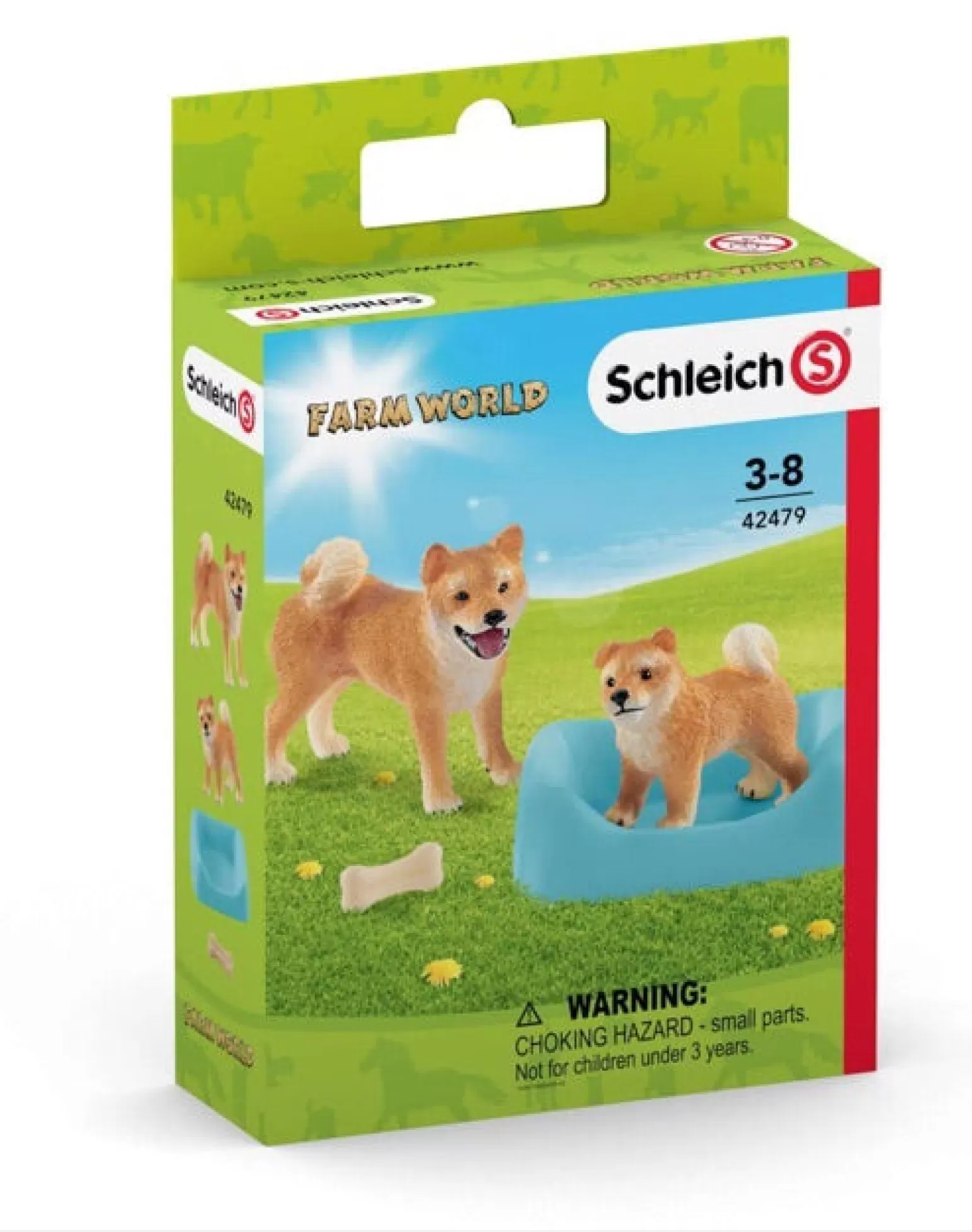 Discount Farm Life - Shiba Inu Mother And Puppy Animals + Figurines