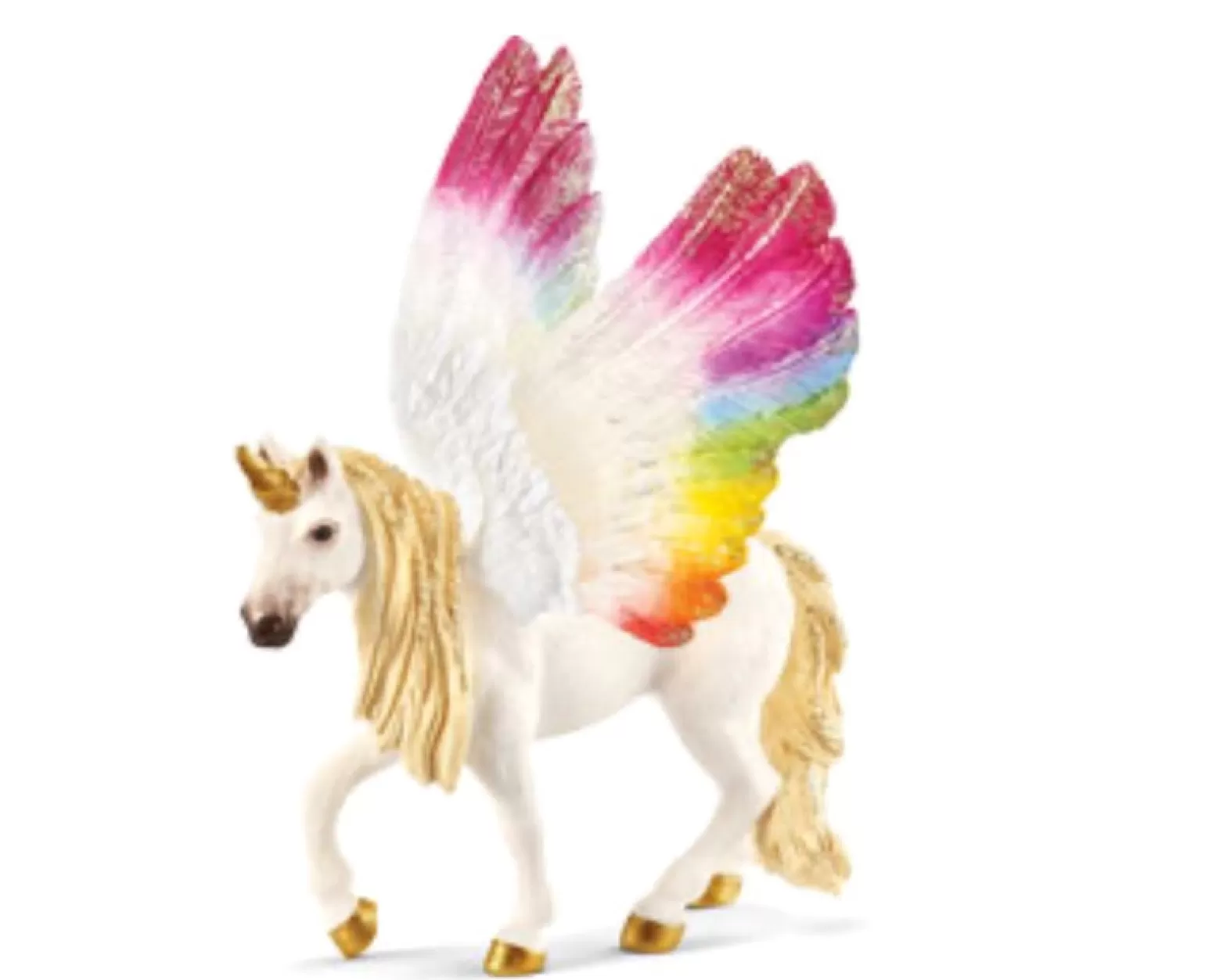 Sale Unicorn - Winged Rainbow Unicorn Animals + Figurines