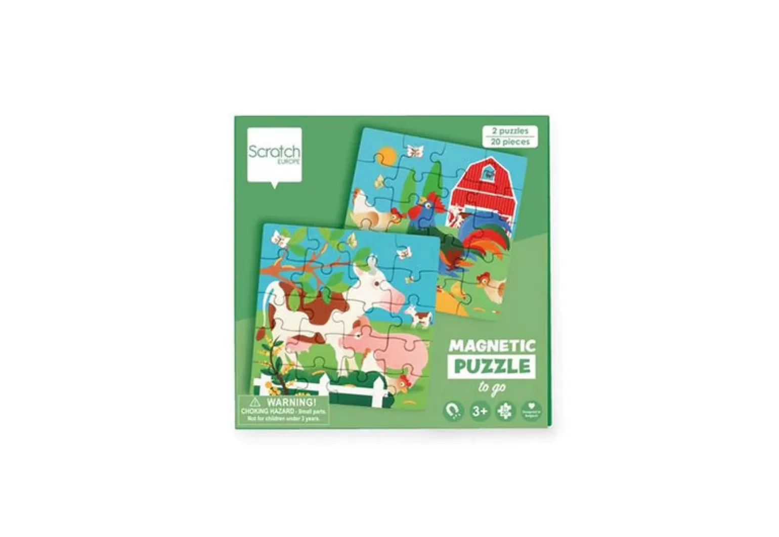 Scratch Europe - Farm Magnetic Puzzle