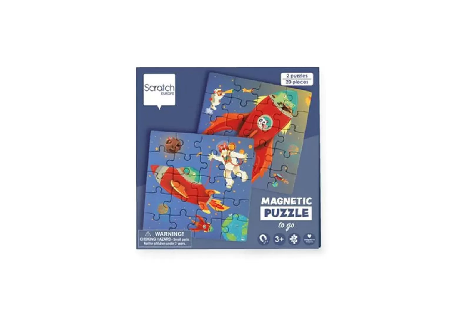 Scratch Europe - Space Magnetic Puzzle