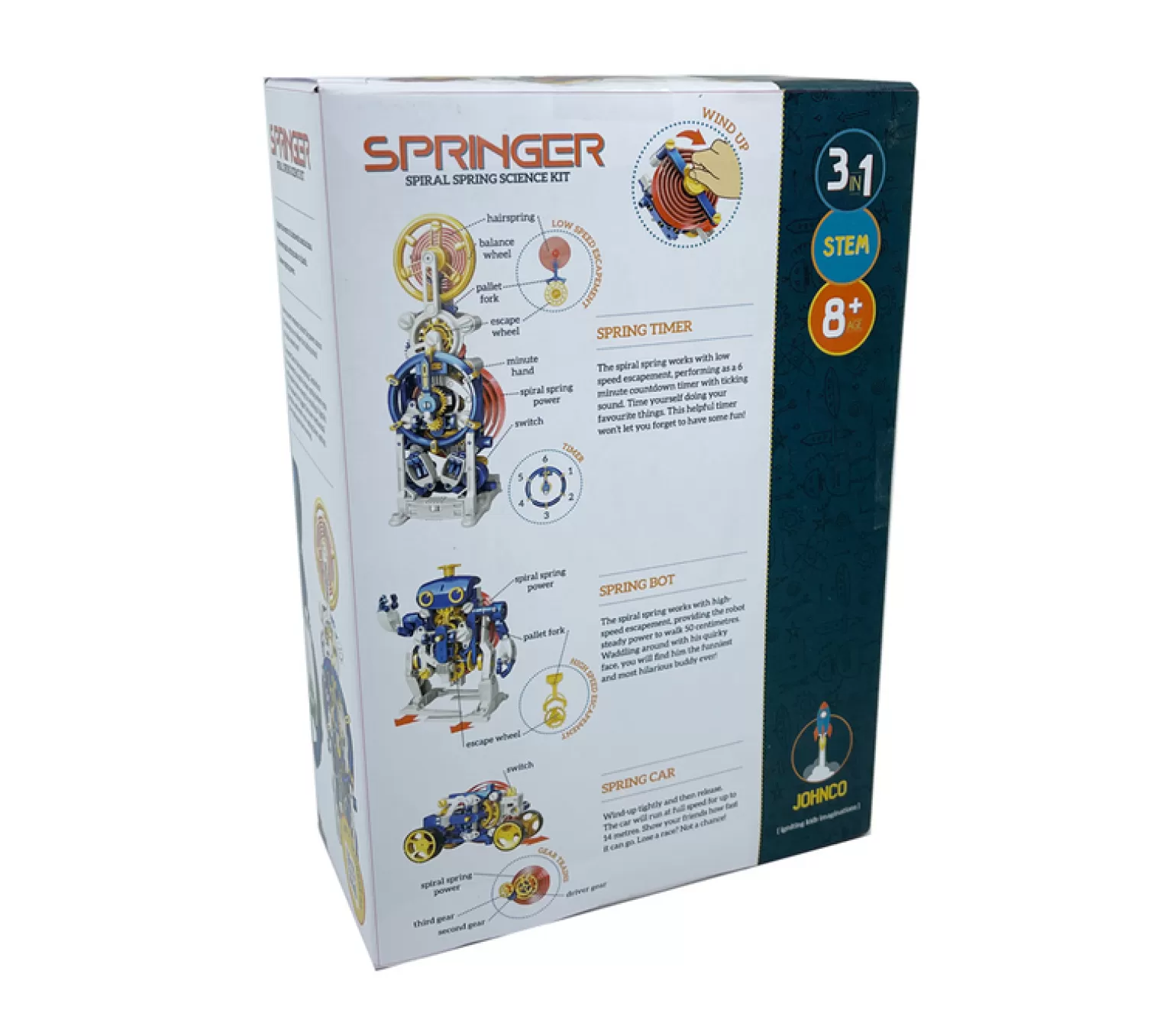 Johnco Springer - Spiral Spring Science Kit