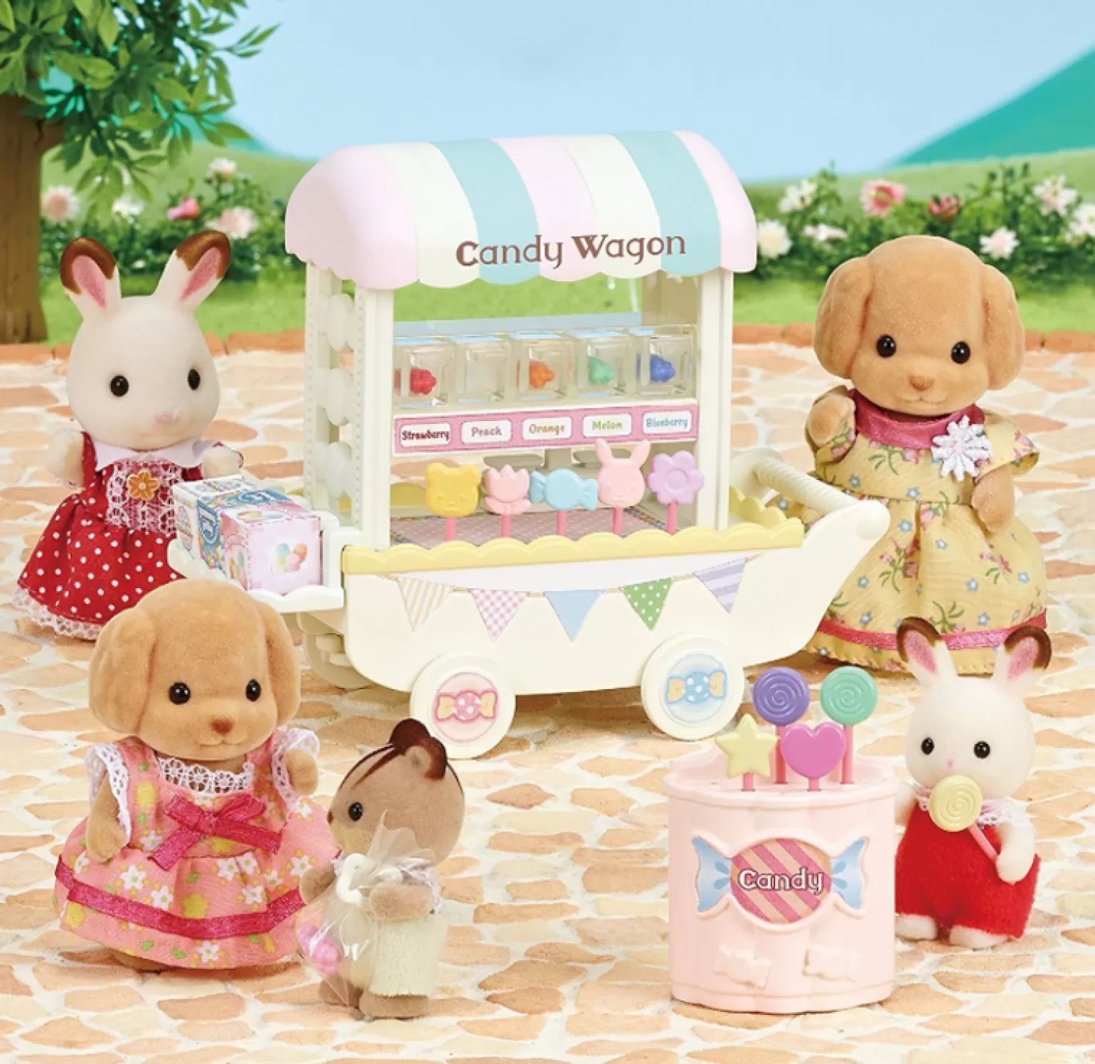 Hot Candy Wagon Animals + Figurines