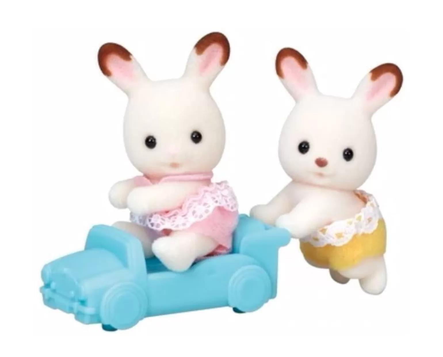 Cheap Chocolate Rabbit Twins Animals + Figurines