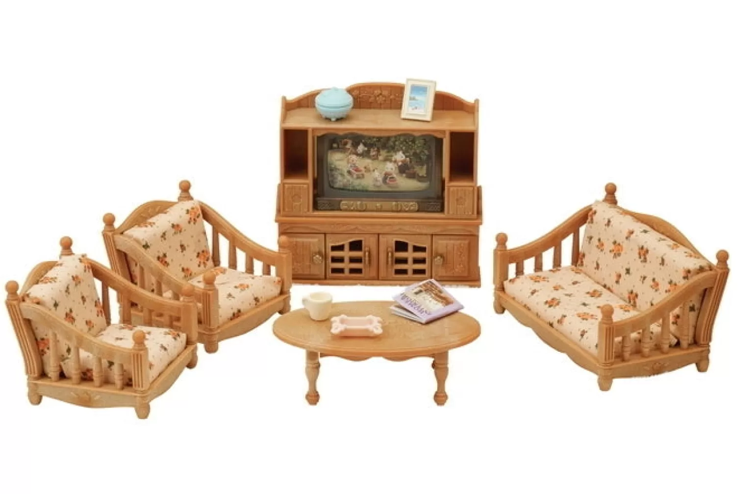 Cheap Comfy Living Room Set Animals + Figurines