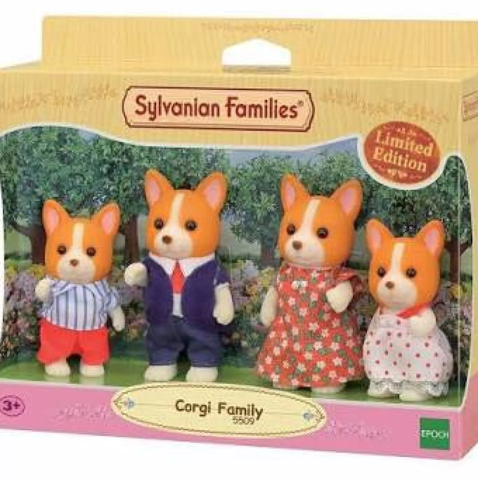 Hot Corgi Family Set Animals + Figurines