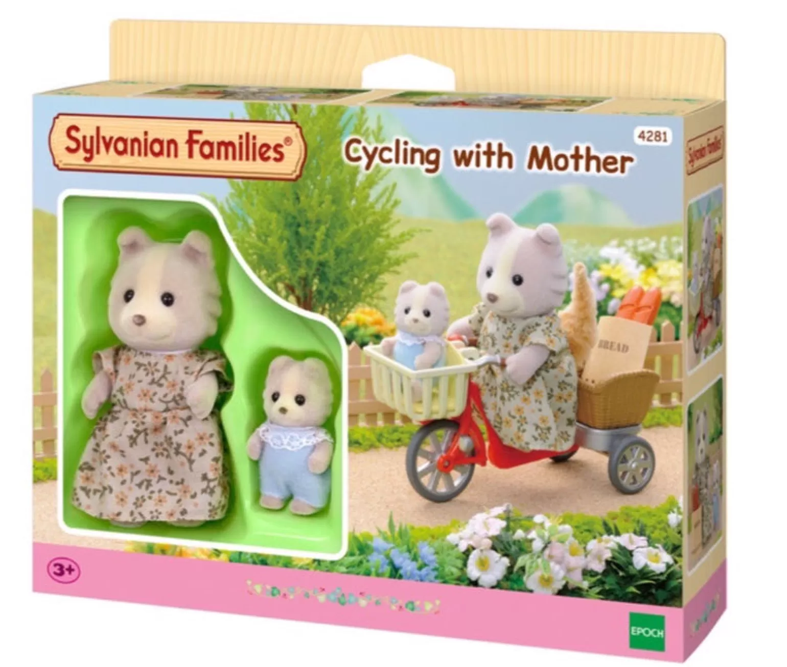 Online Cycling With Mother Animals + Figurines