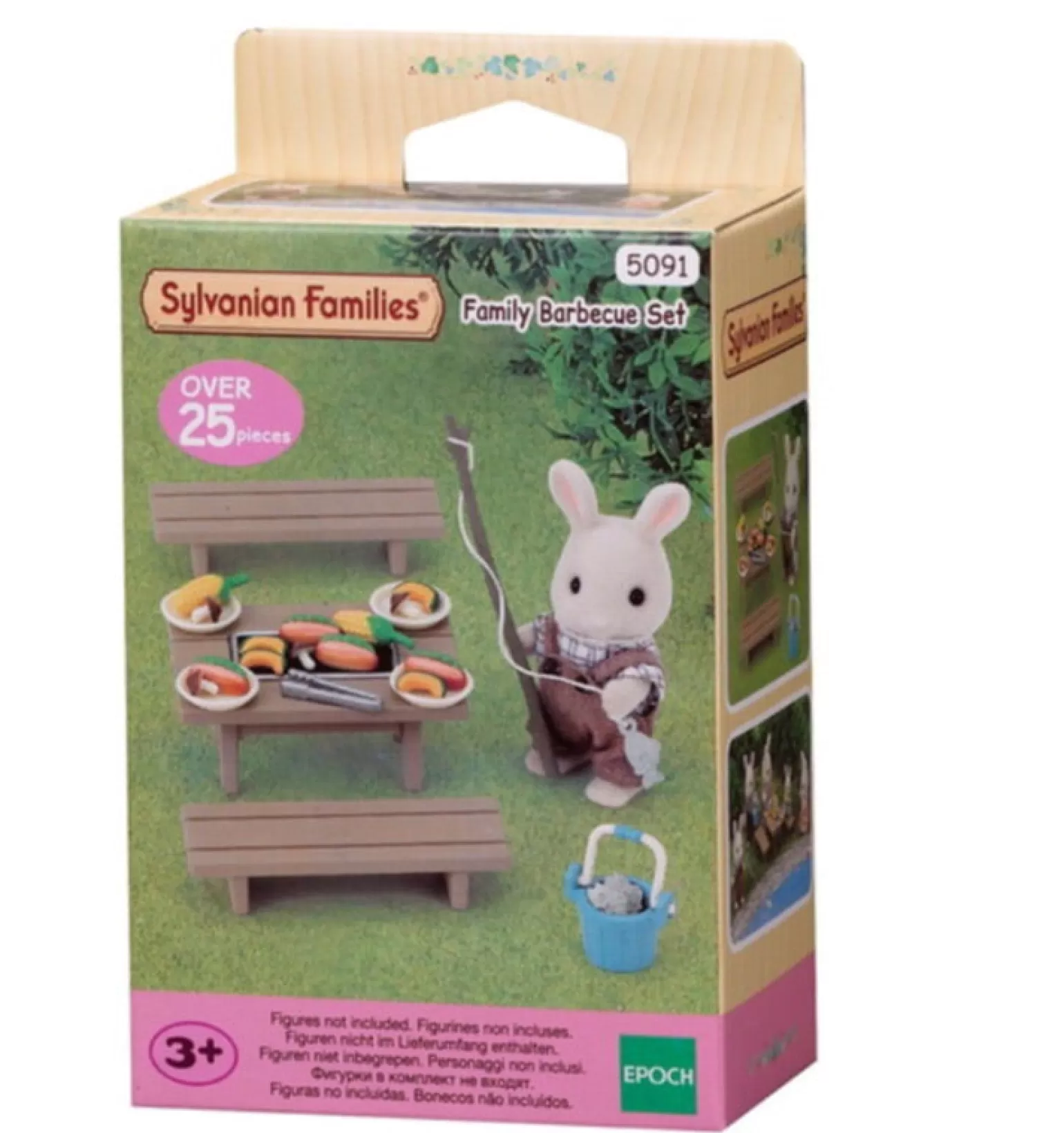 Cheap Family Barbeque Set Animals + Figurines