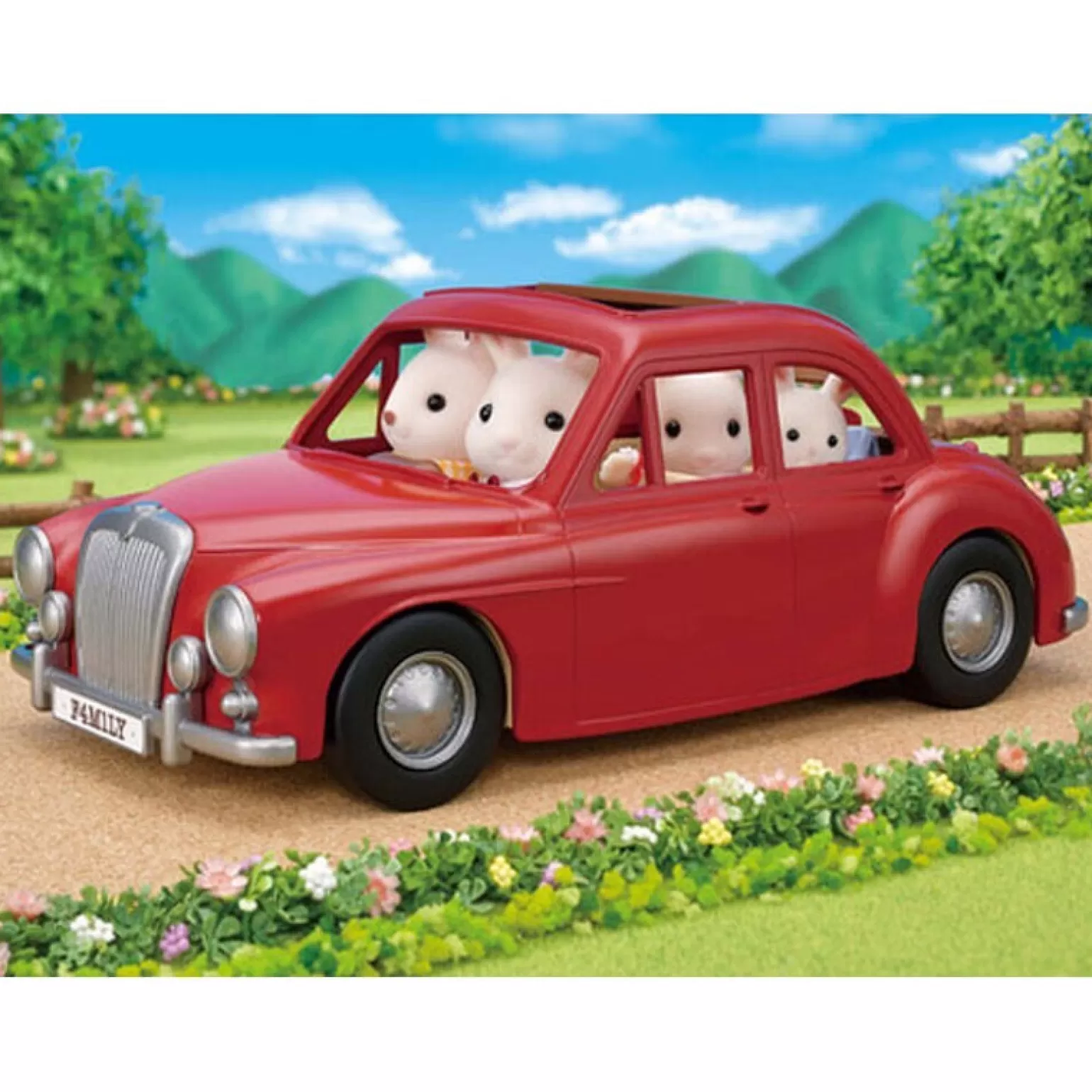 Online Family Cruising Car Animals + Figurines