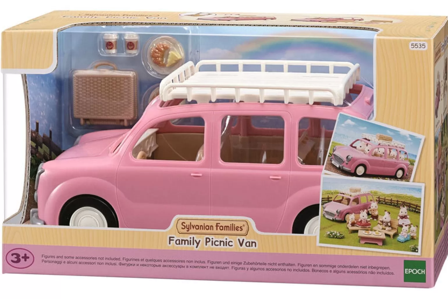 Store Family Picnic Van Animals + Figurines