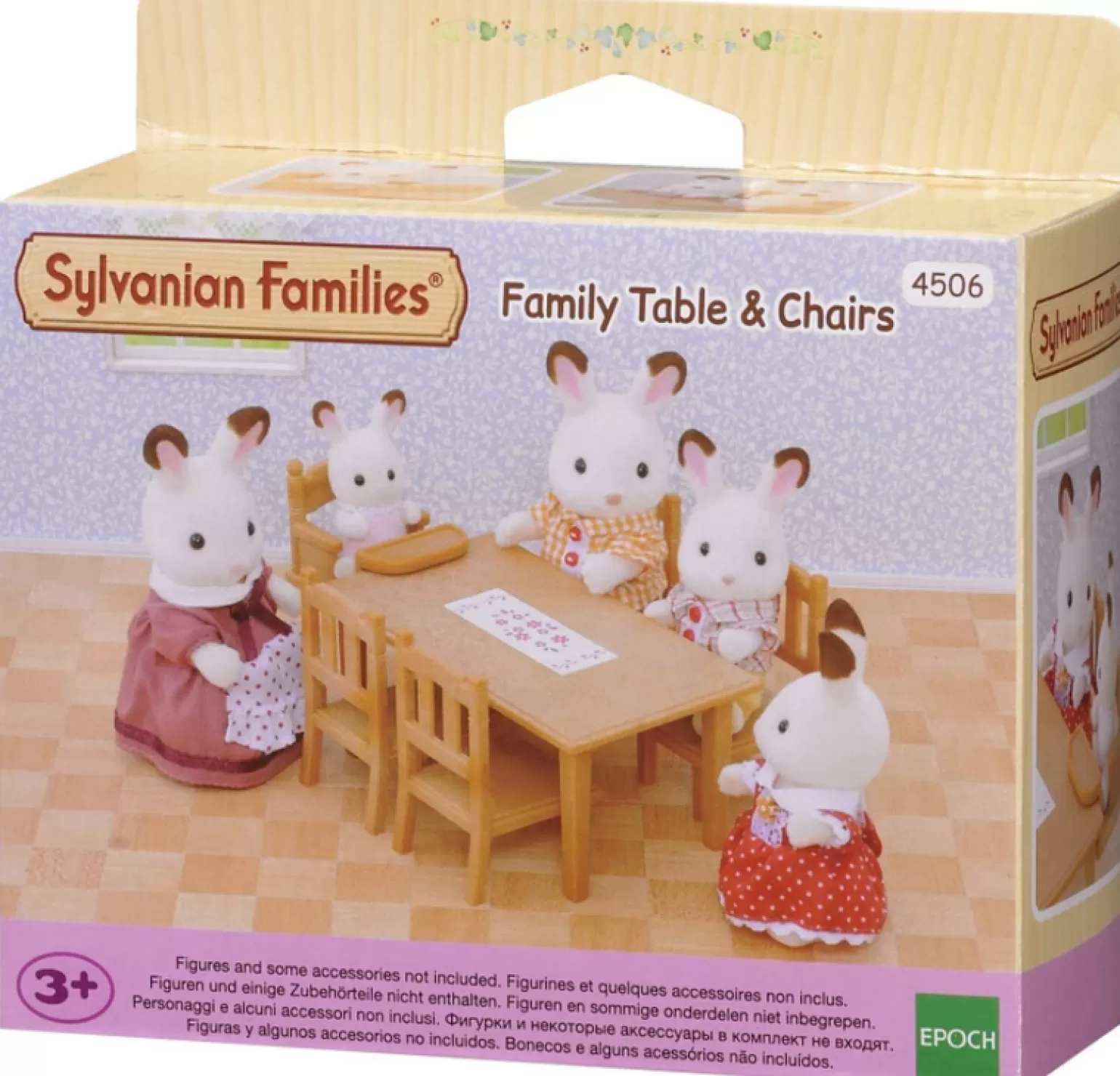 Store Family Table And Chairs Dolls + Accessories