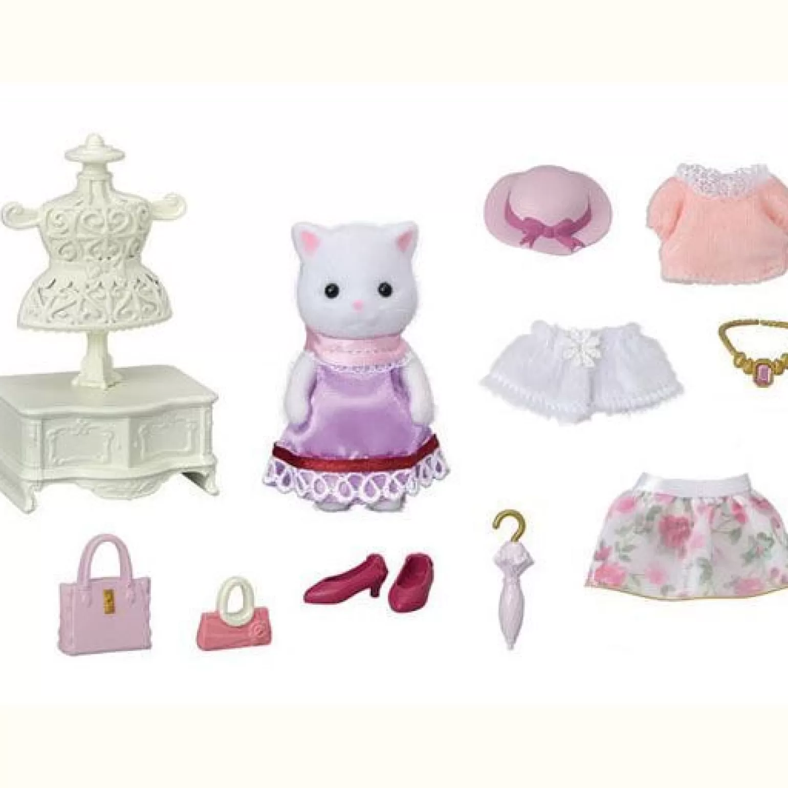 Best Sale Fashion Play Set, Persian Cat Animals + Figurines