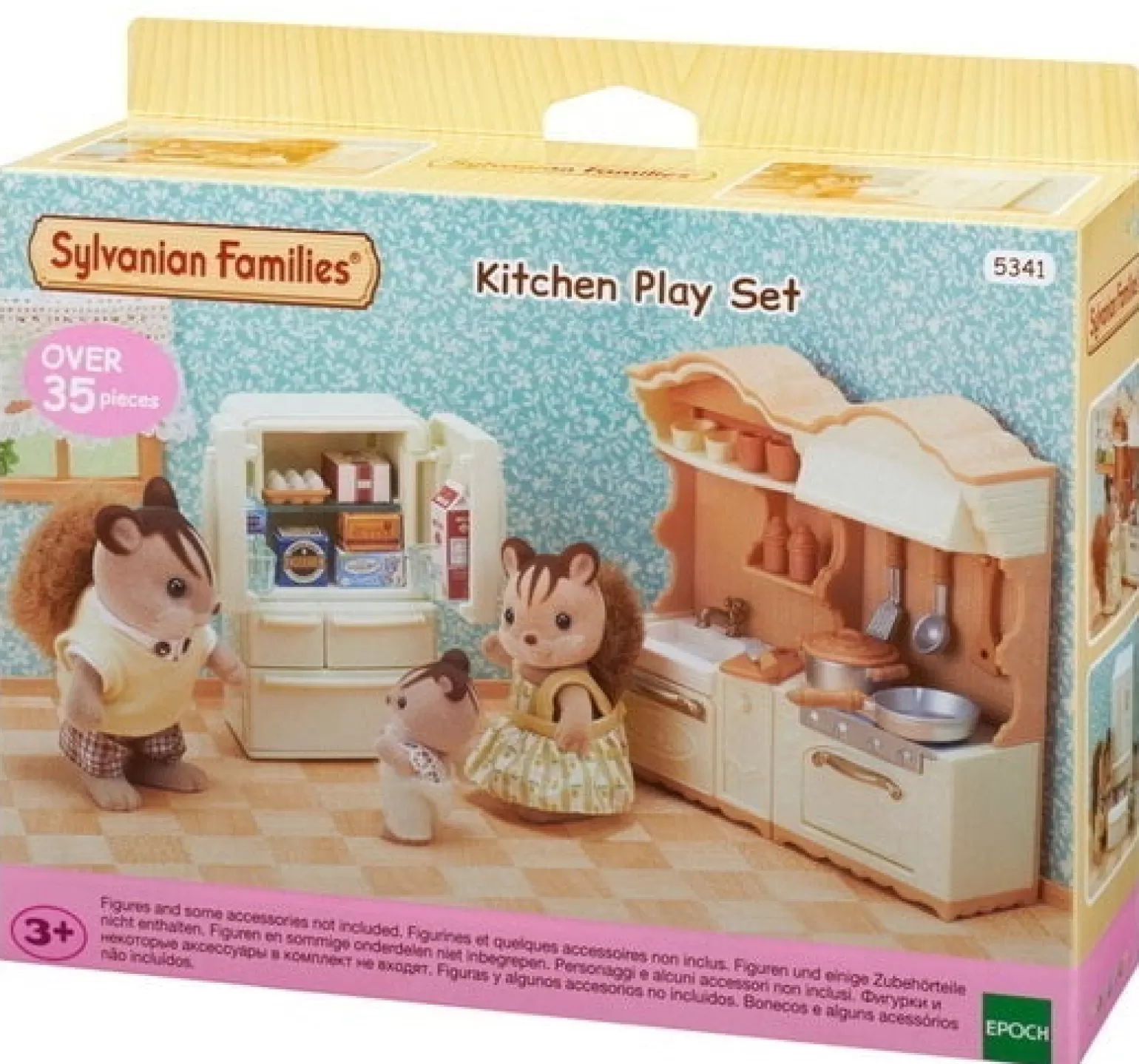 Online Kitchen Play Set Animals + Figurines