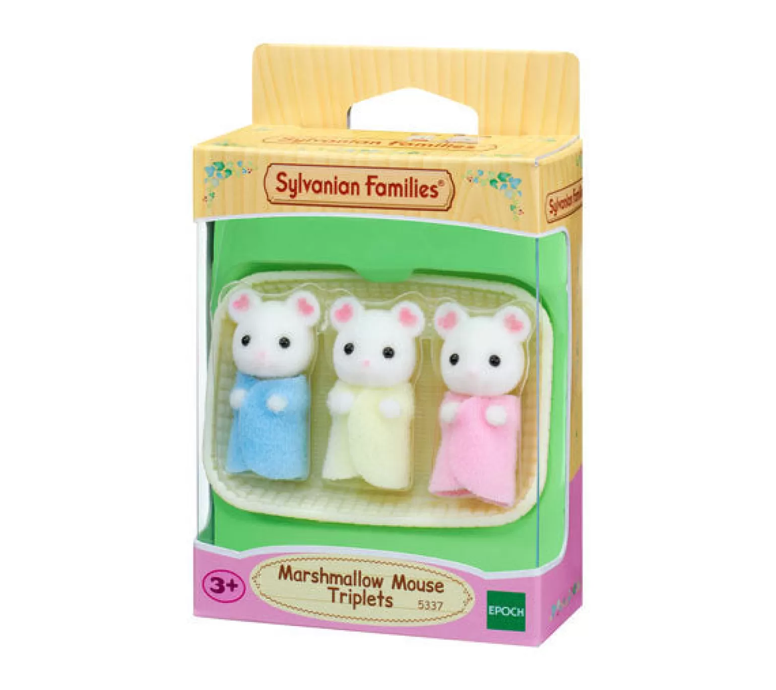 Flash Sale Marshmallow Triplets Animals + Figurines