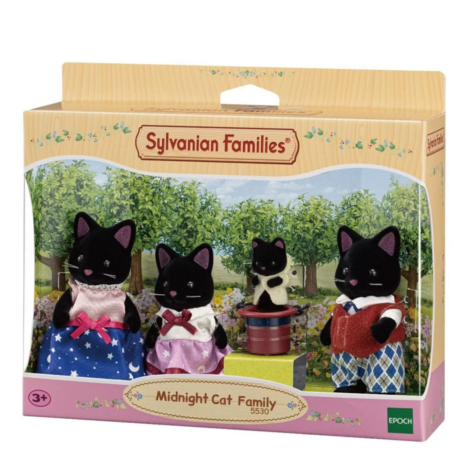 Cheap Midnight Cat Family Animals + Figurines