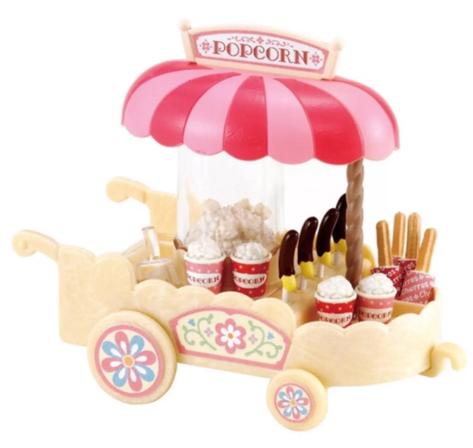 Store Popcorn Cart Animals + Figurines