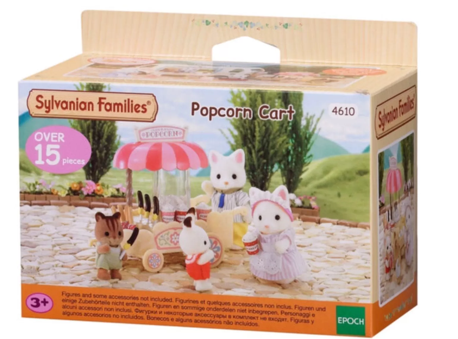 Store Popcorn Cart Animals + Figurines