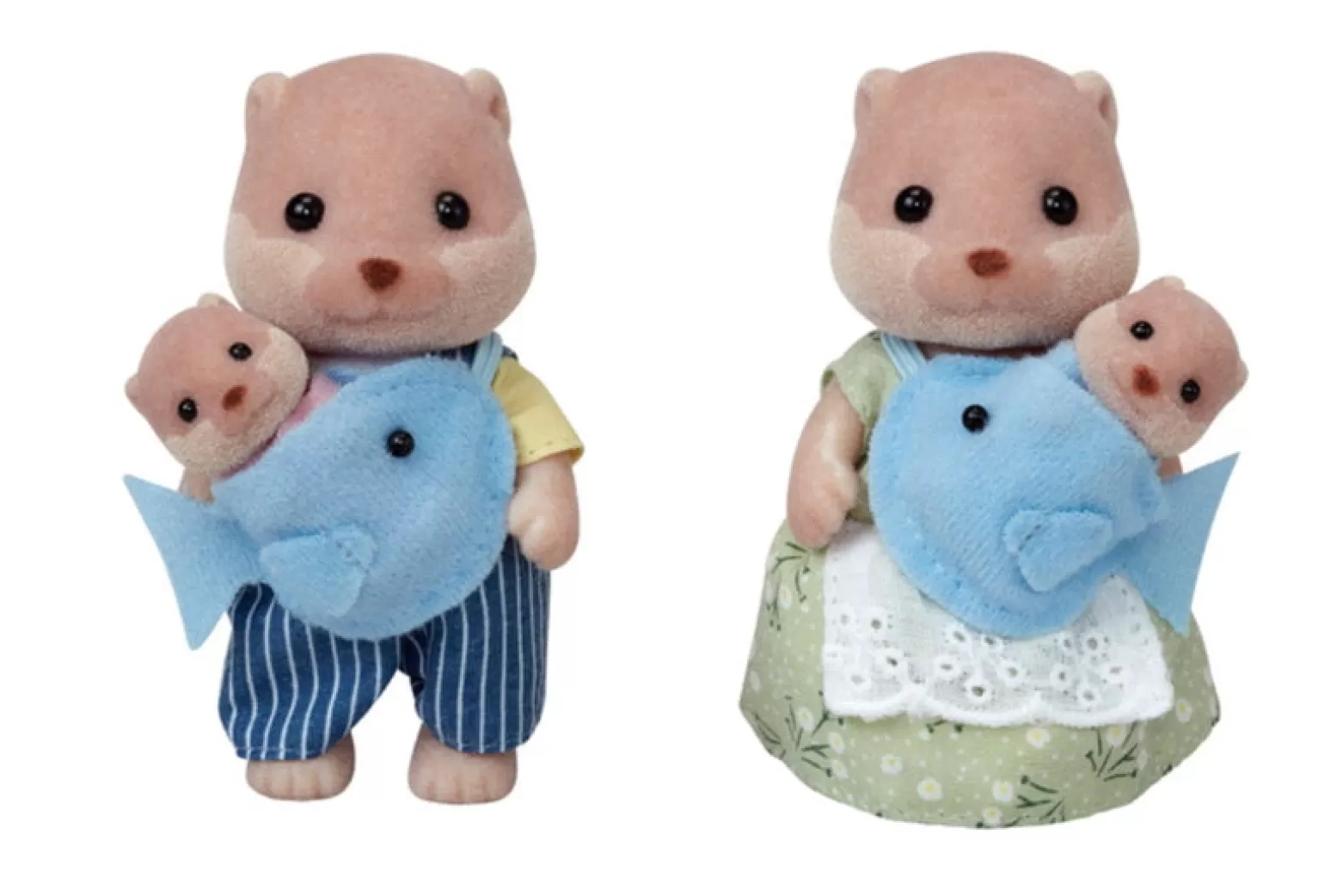 Fashion Splashy Otter Family Animals + Figurines