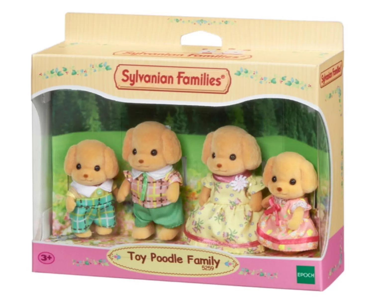 Online Toy Poodle Family Animals + Figurines