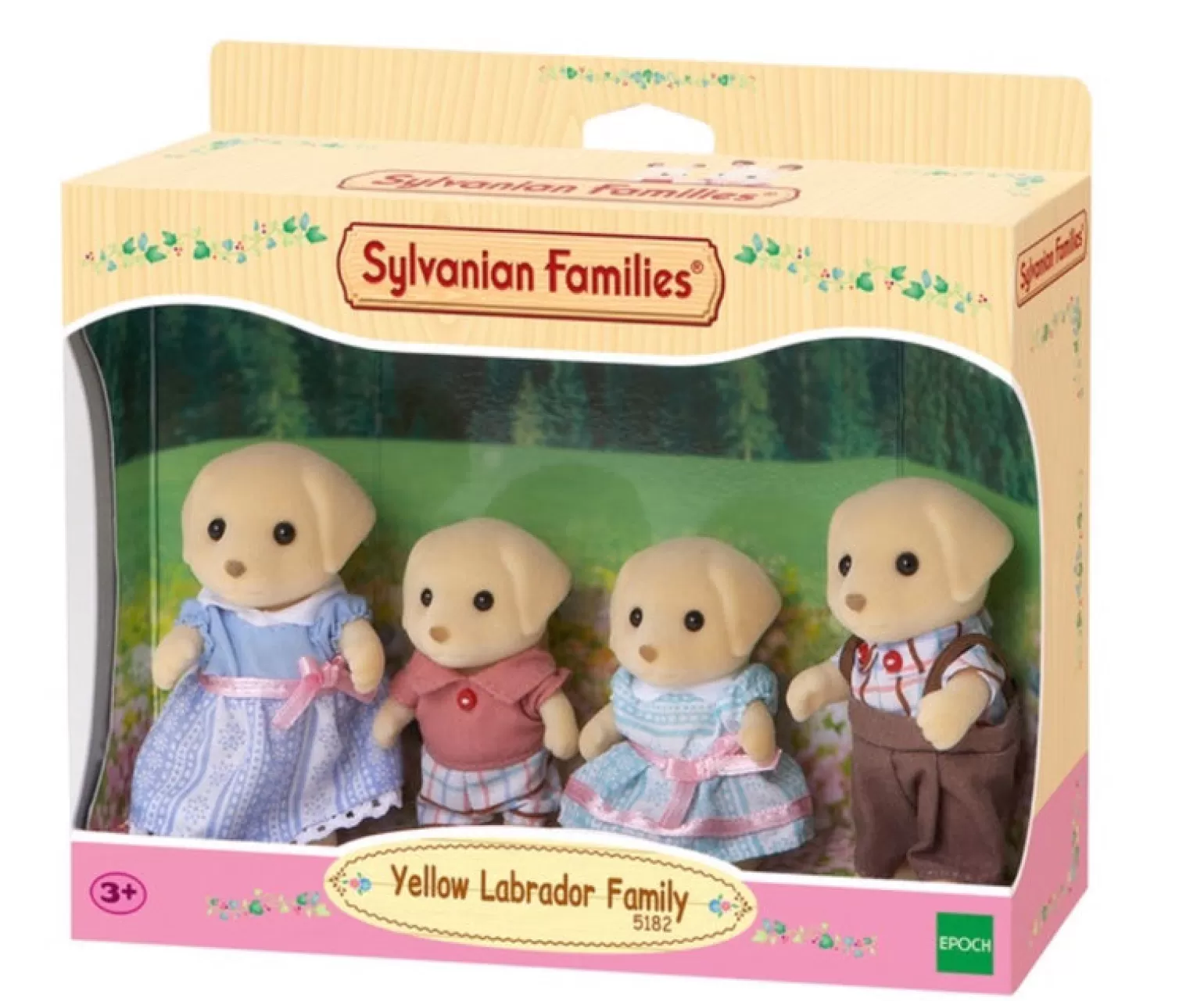 Flash Sale Yellow Labrador Family Animals + Figurines