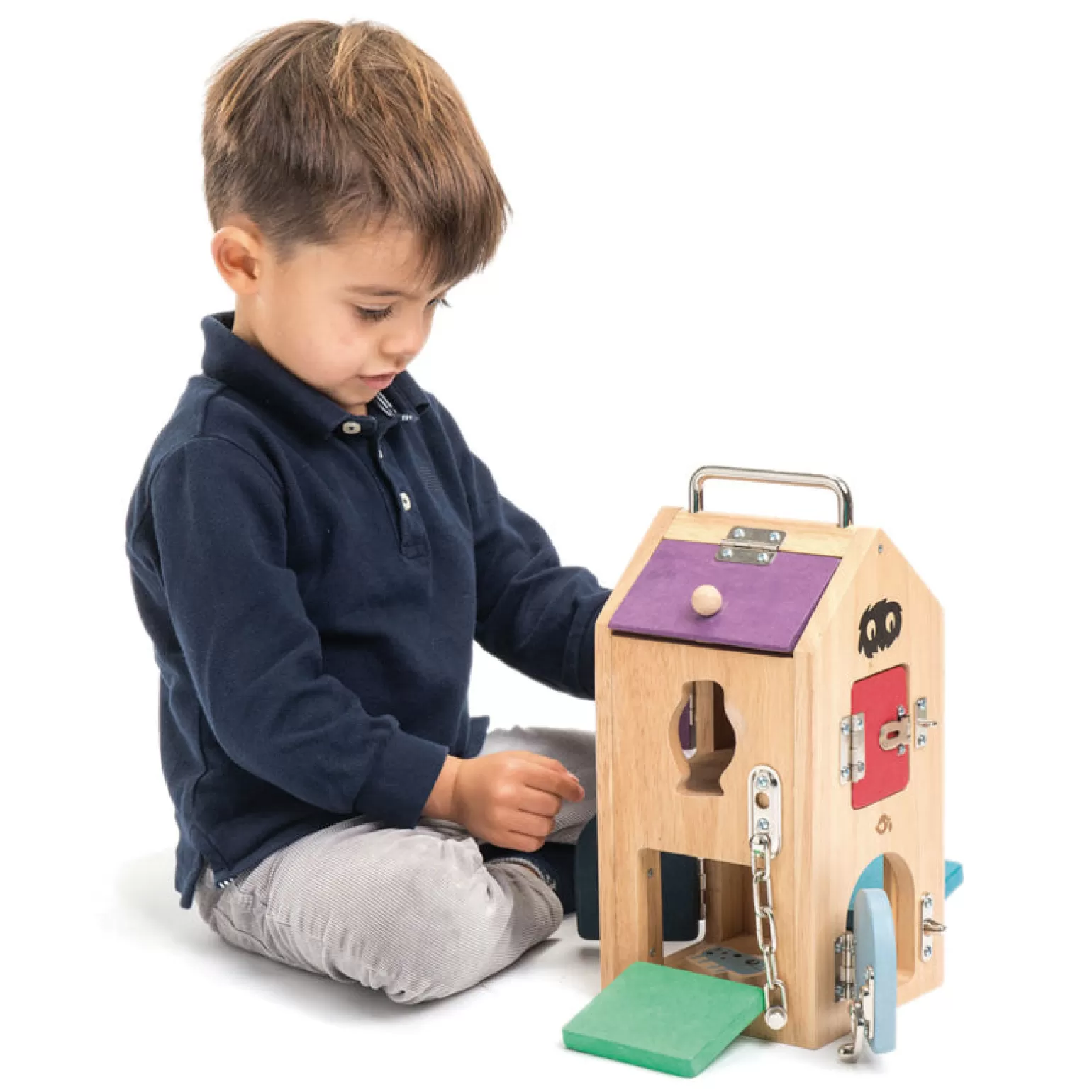 Best Sale Tender Leaf - Lock Box And Shape Sorter, Monster Pretend + Imaginative Play