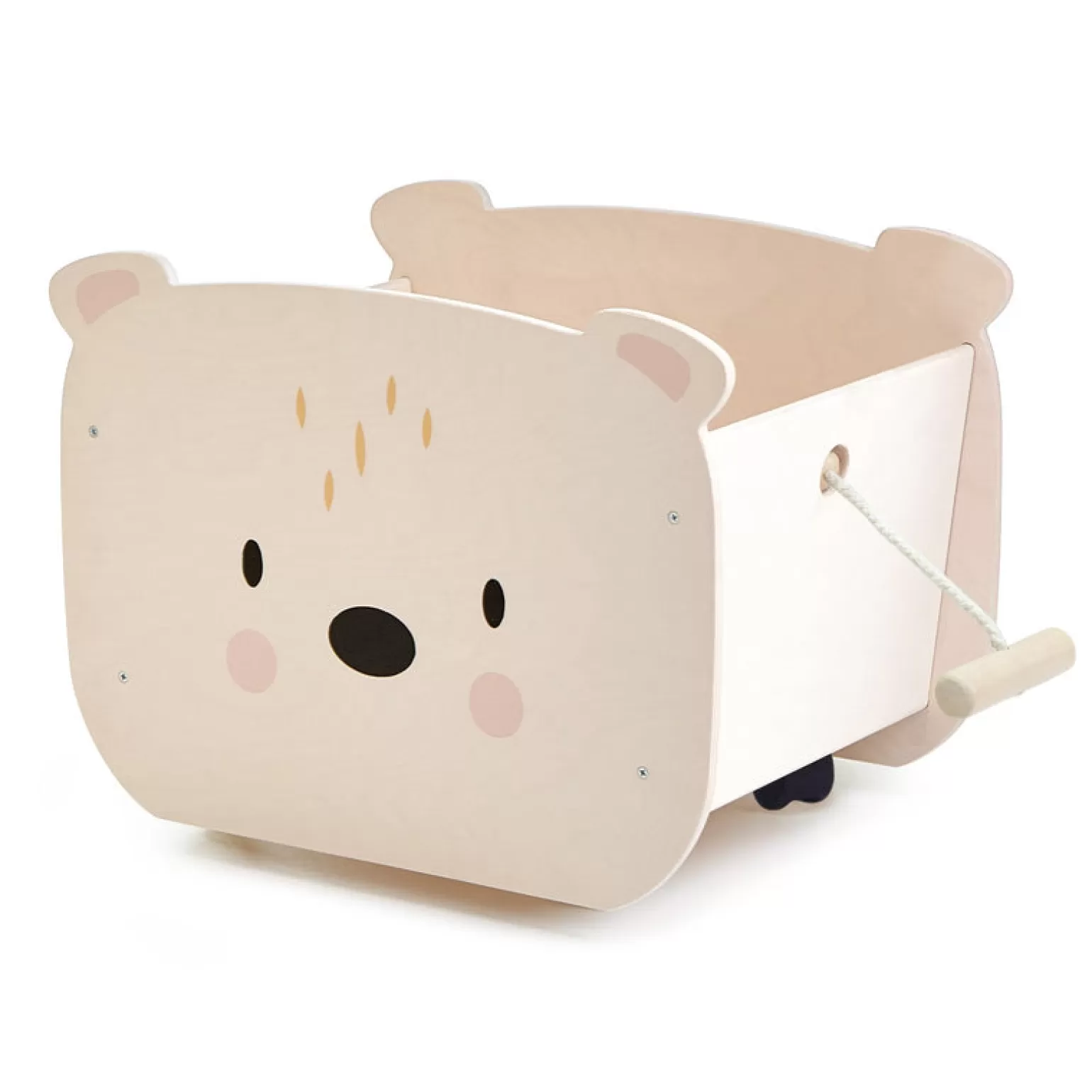 Tender Leaf Toys Tender Leaf - Pull Along Bear Cart