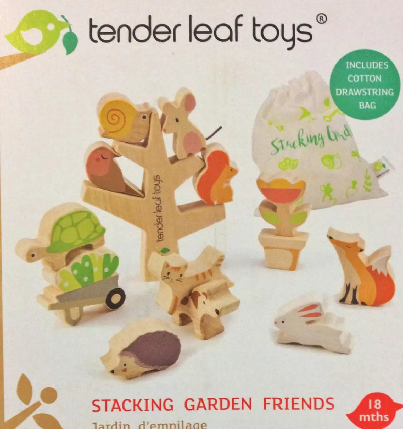 New Tender Leaf - Stacking Garden Friends Animals + Figurines