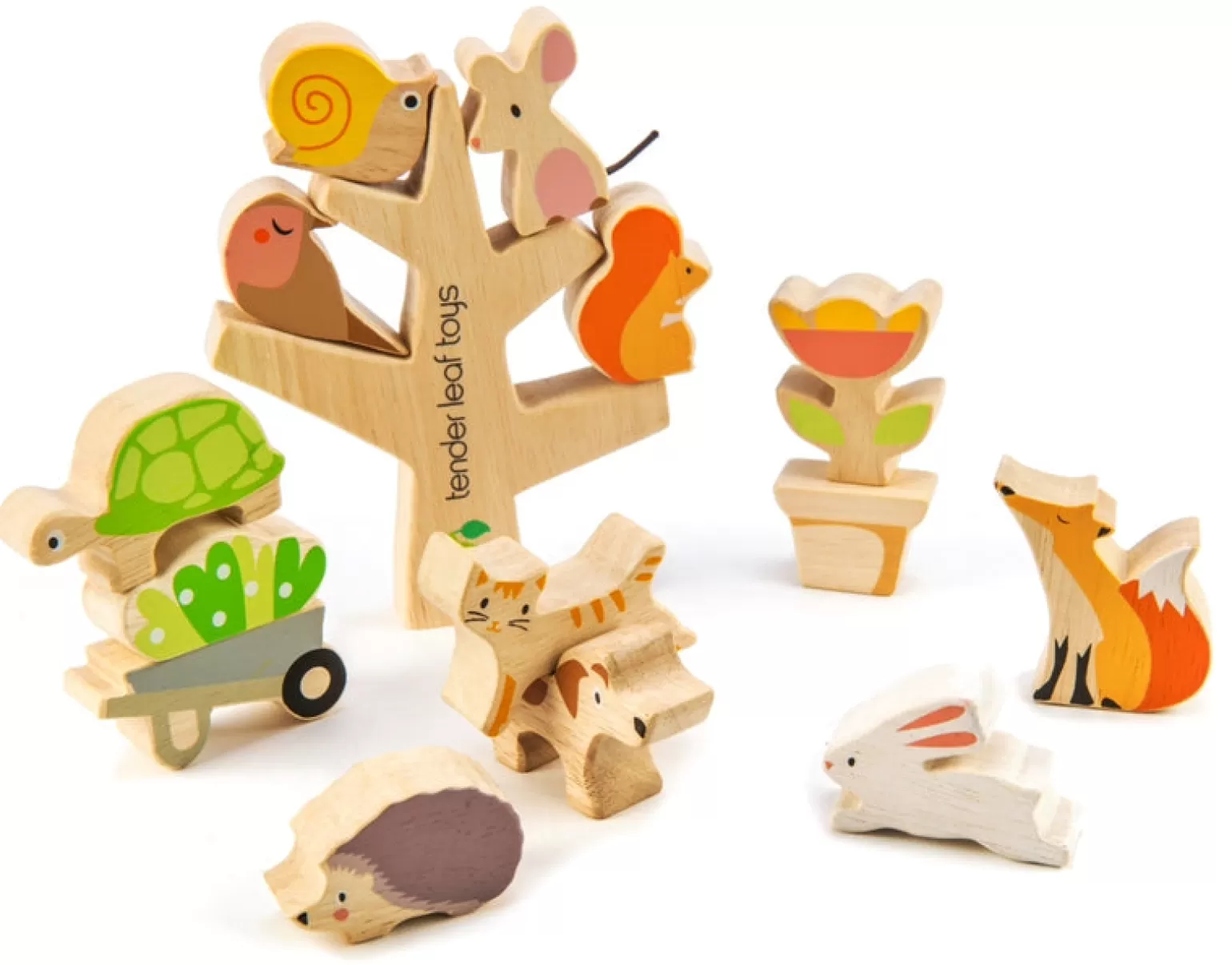 New Tender Leaf - Stacking Garden Friends Animals + Figurines