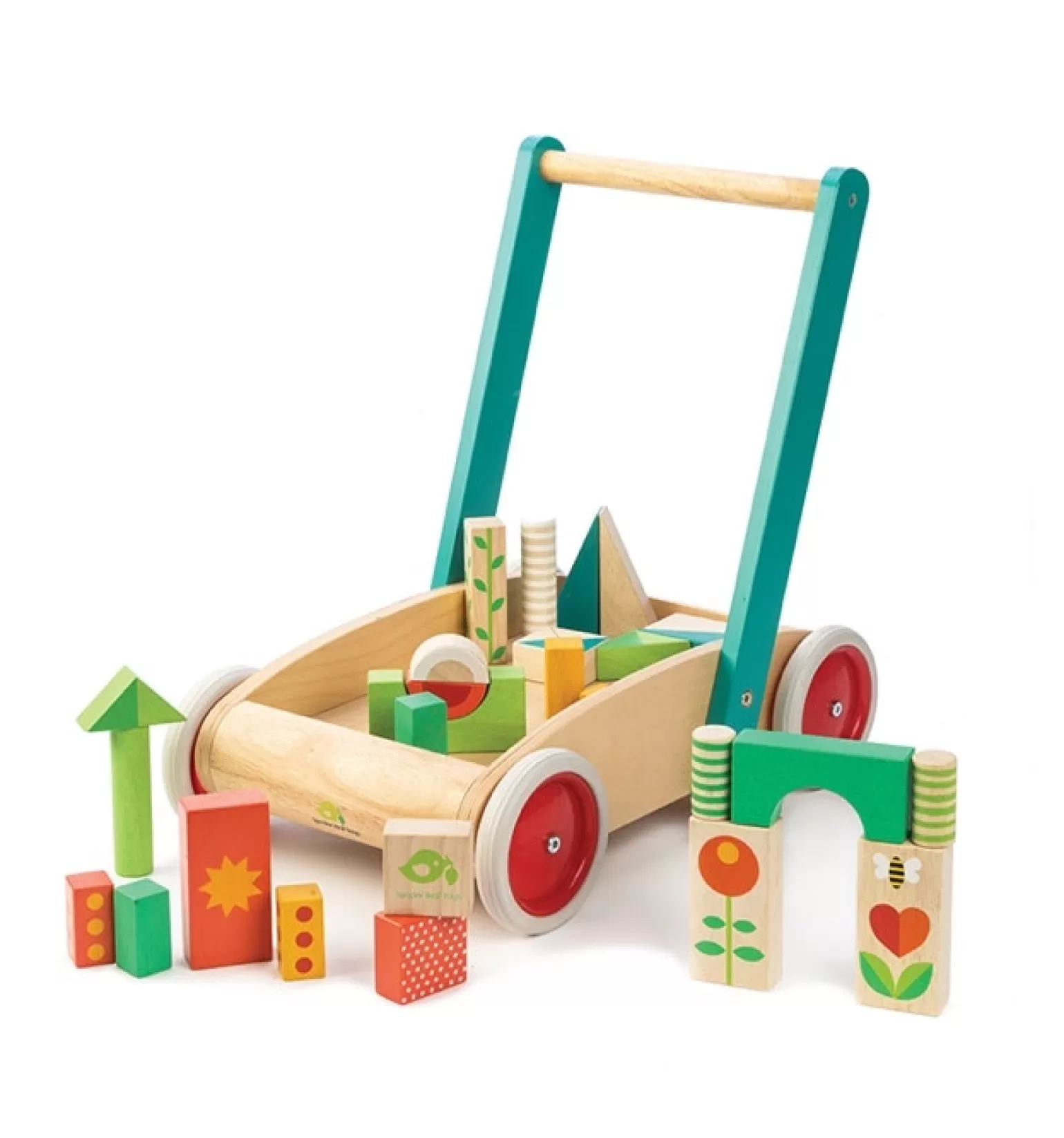 Tender Leaf Toys Tender Leaf - Walker With Blocks