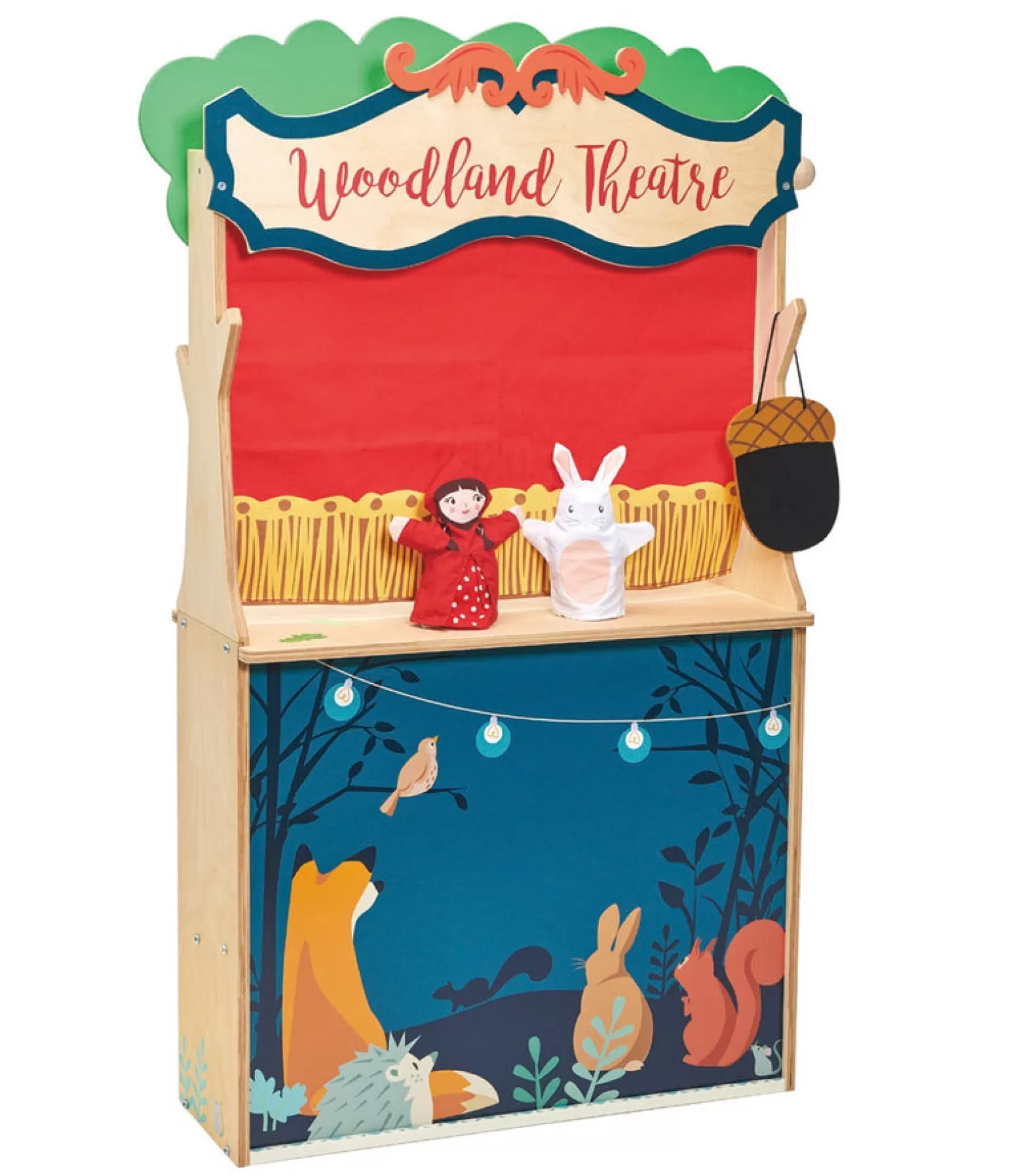 Cheap Tender Leaf - Wooden Theatre & Store Pretend + Imaginative Play