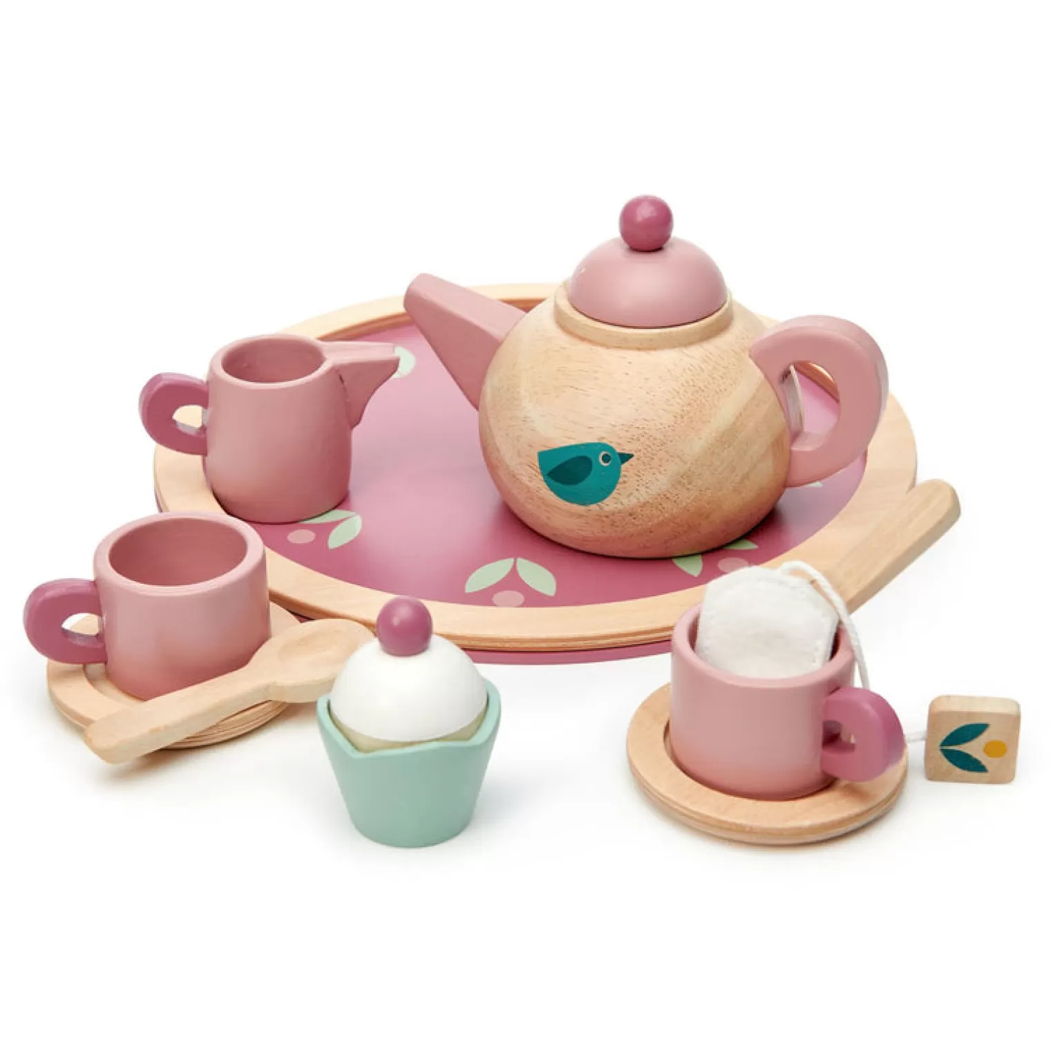 Best - Birdie Tea Set Wooden Toys