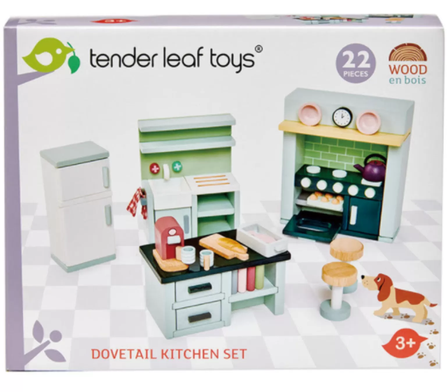 Shop - Dovetail Kitchen Furniture Set Dolls + Accessories