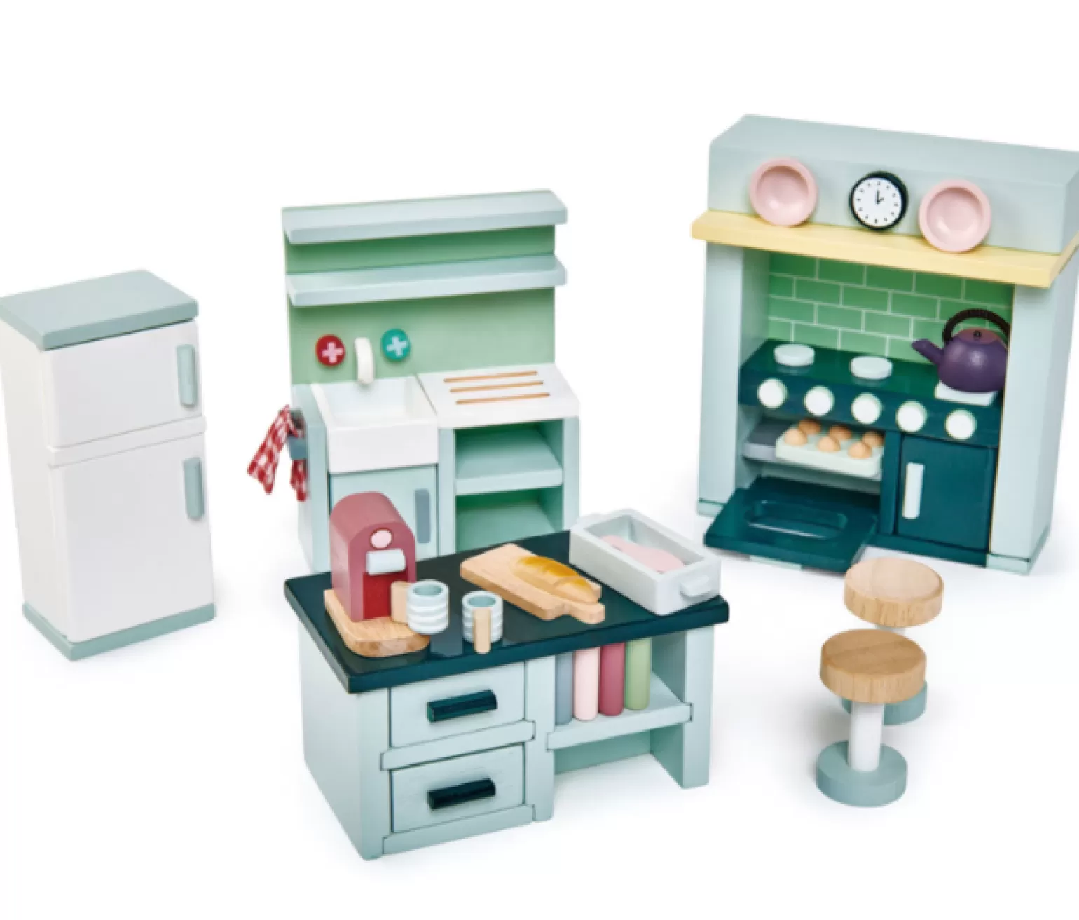 Shop - Dovetail Kitchen Furniture Set Dolls + Accessories