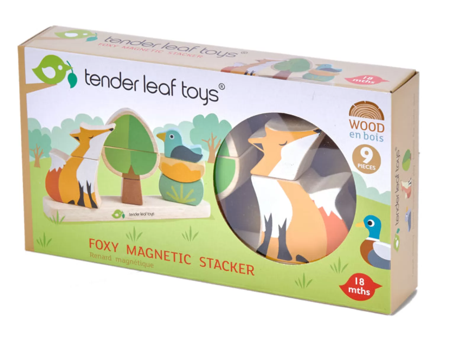 Tender Leaf Toys - Foxy Magnetic Stacker