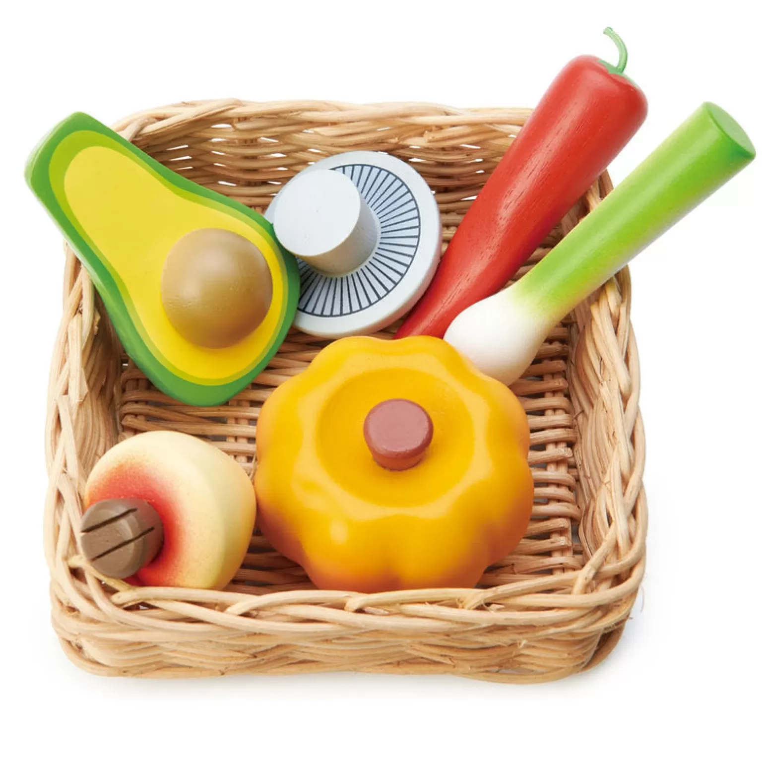 Fashion - Market Crate, Veggies Wooden Toys