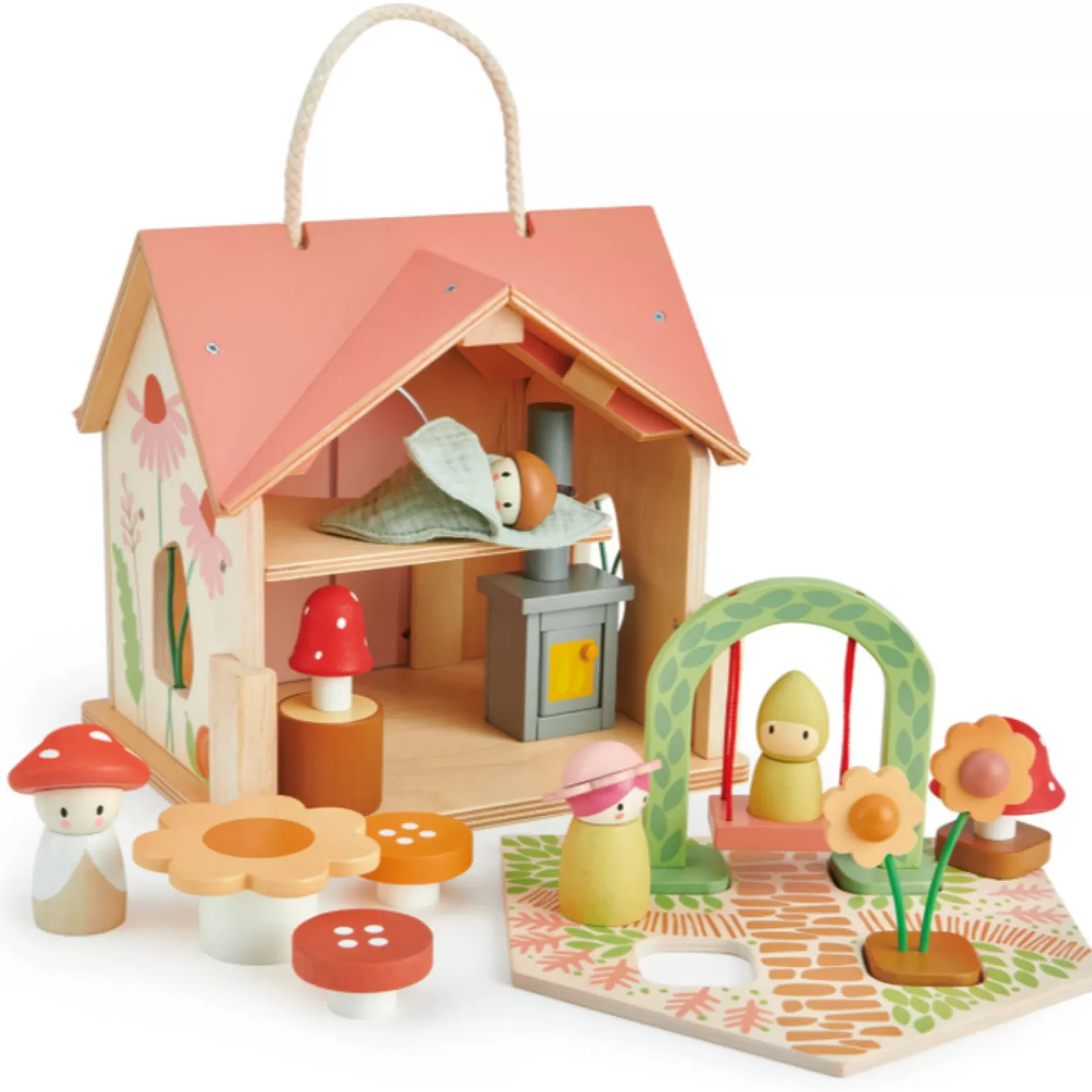 Online - Merrywood Rosewood Cottage Dolls + Accessories