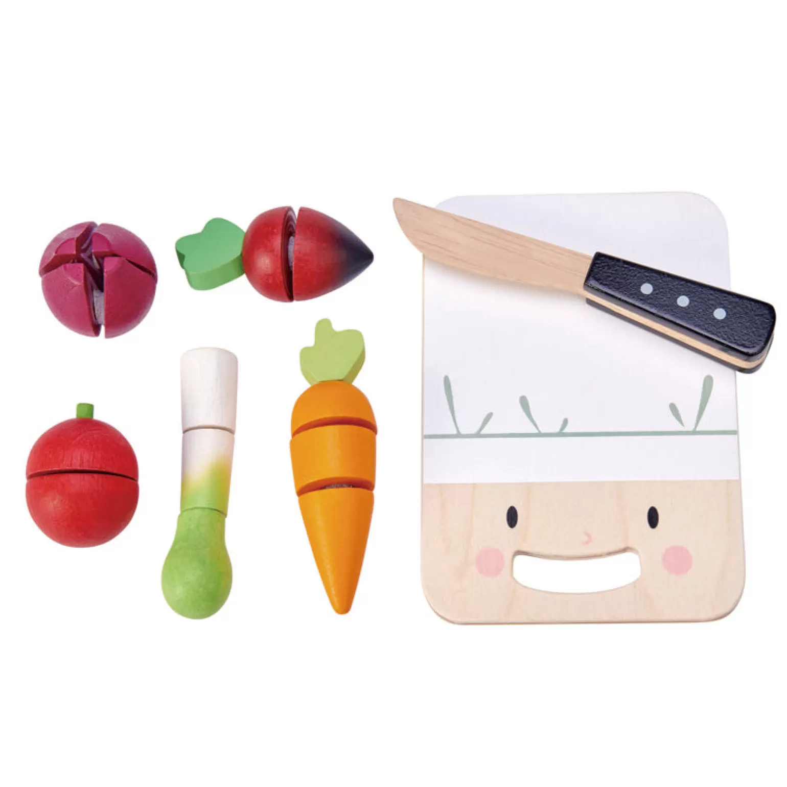 New - Mini Chef Chopping Board Pretend + Imaginative Play