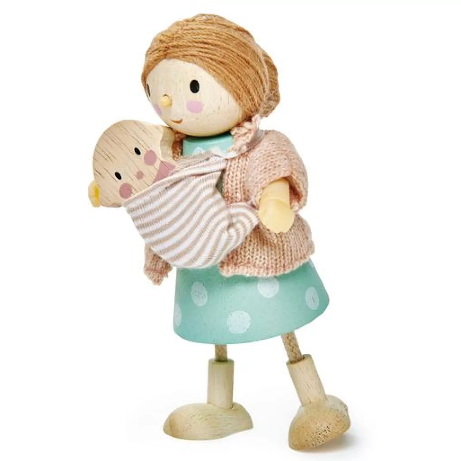 Outlet - Mother And Baby Set Dolls + Accessories